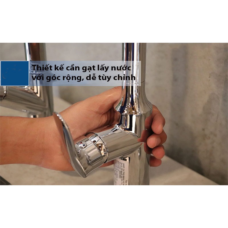 Malloca K94C – Vòi Rửa Chén Dây Rút, Hai Đương Nước Nóng Lạnh, Thiết Kế Hiện Đại 5 Malloca K94C – Vòi Rửa Chén Dây Rút, Hai Đương Nước Nóng Lạnh, Thiết Kế Hiện Đại - Ảnh 4