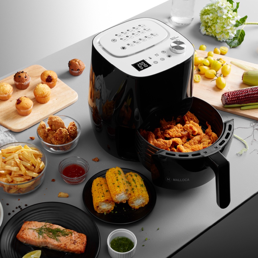 Malloca MAF-09B – Nồi chiên không dầu dung tích 3L – Công suất 1300W – 10 chương trình nấu 5 Malloca MAF-09B – Nồi chiên không dầu dung tích 3L – Công suất 1300W – 10 chương trình nấu