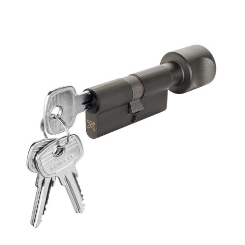 Hafele 916.64.922 ruột khóa 1 đầu vặn 1 đầu chìa, 66mm, vật liệu đồng thau, lắp đặt dễ dàng. 8 Hafele 916.64.922 ruột khóa 1 đầu vặn 1 đầu chìa, đồng thau PVD đen mờ