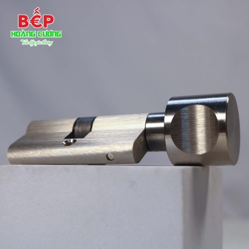 Ruột khóa 916.96.407 Hafele 60mm cho cửa nhà tắm, đồng thau cao cấp, chống cạy khoan, lắp đặt dễ.