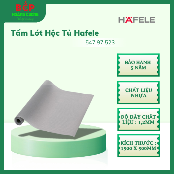 Tấm Lót Hộc Tủ Hafele 547.97.523 - Cuộn Màu Xám 3 Tấm Lót Hộc Tủ Hafele 547.97.523 - Cuộn Màu Xám