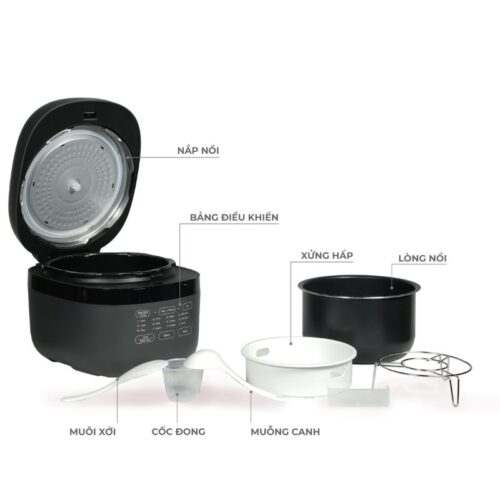 Nồi Áp Suất HAWONKOO PCH-500-GR – 5L Công Nghệ Nhật Bản – Đa Năng, Nấu Nhẹ – An Toàn Tuyệt Đối 8 Thiết kế nồi áp suất Hawonkoo PCH-500-GR