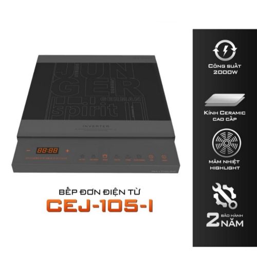 Bếp từ Junger CEJ-105-I bảng điều khiển LED nhạy, an toàn, nấu nhanh, nâng tầm không gian bếp 9 vn 11134275 7ras8 mdjr7mkfszox90