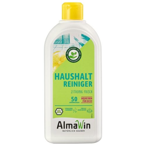 Almawin Nước Tẩy Hữu Cơ Hương Chanh 500ml – Làm Sạch, Diệt Khuẩn, Khử Mùi Hiệu Quả