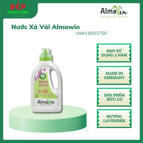 Almawin Nước Xả Hữu Cơ Lavender 750ml – Mềm Mại, Thơm Dịu, Thân Thiện Với Da & Môi Trường