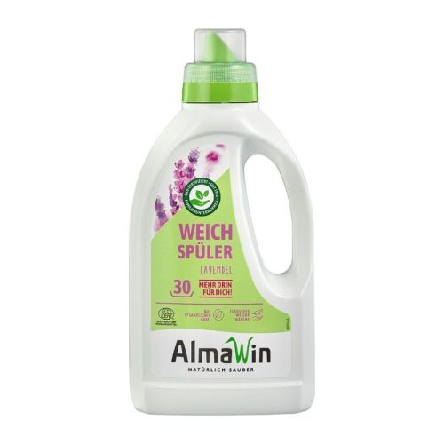 Almawin Nước Xả Hữu Cơ Lavender 750ml – Mềm Mại, Thơm Dịu, Thân Thiện Với Da & Môi Trường
