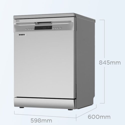 Kích thước máy rửa bát âm tủ Midea MDW13-7635QS