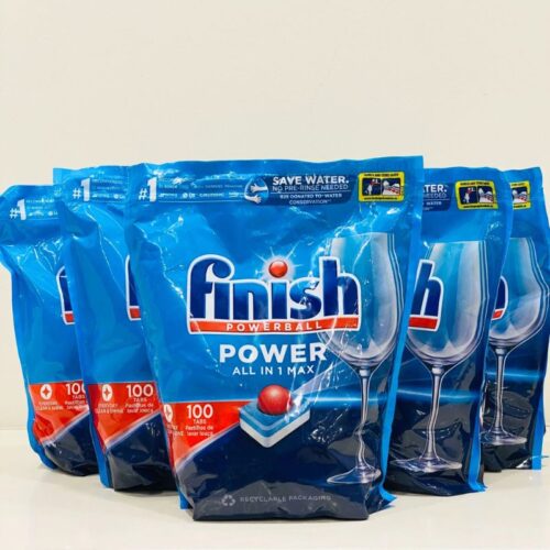 anh vien rua bat finish power all in one 100 vien