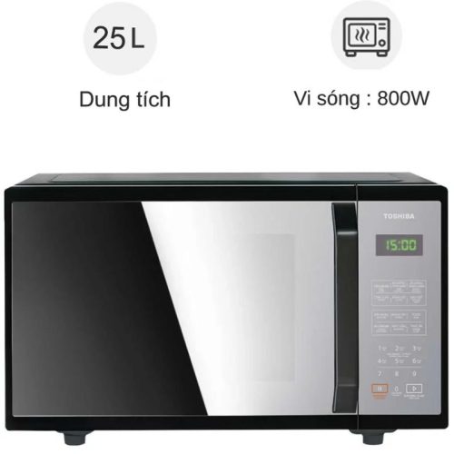 Lò vi sóng Toshiba MM-EM25PE(BM) 25L, 11 mức công suất 9 Lò vi sóng Toshiba MM-EM25PE(BM)