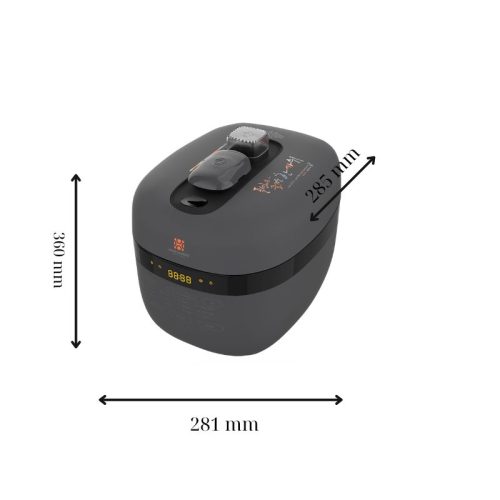 Nồi Áp Suất HAWONKOO PCH-500-GR – 5L Công Nghệ Nhật Bản – Đa Năng, Nấu Nhẹ – An Toàn Tuyệt Đối 9 Kích thước nồi áp suất Hawonkoo PCH-500-GR