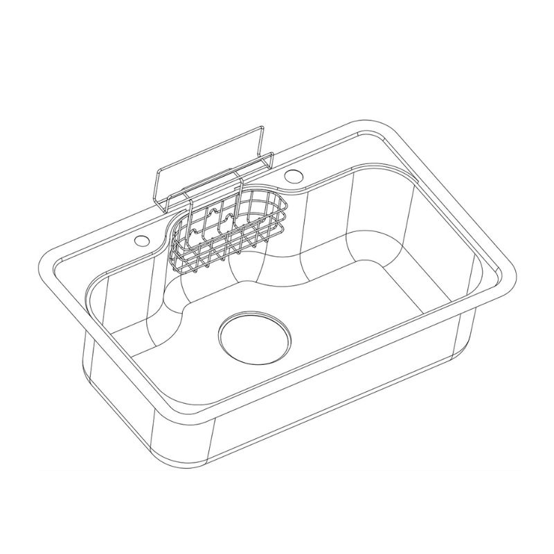 Chậu rửa bát Kluger TAKI Series KT8050FS – S80 Plus, Bề mặt LINEN dập nổi, Bảo hành 10 năm 8 Thiết kế chậu rửa bát Kluger KT8050FS – S80 Plus